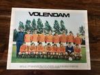 Voetbal poster Volendam 1970-1971, Verzamelen, Sportartikelen en Voetbal, Ophalen of Verzenden, Zo goed als nieuw, Ajax, Poster, Plaatje of Sticker