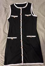 Black sleeveless dress, Verzenden, Zwart, Maat 42/44 (L), Zo goed als nieuw