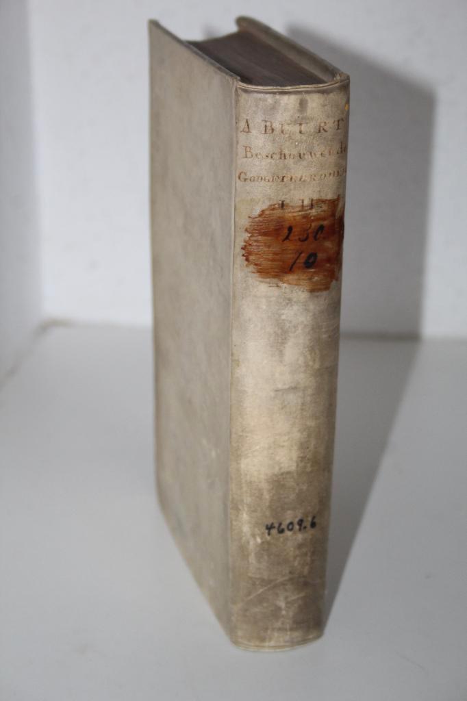 Adriaan Buurt - Beschouwende Godgeleerdheid perkament, Antiek en Kunst, Antiek | Boeken en Bijbels, Ophalen of Verzenden