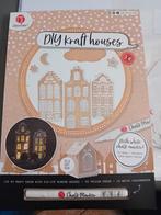DIY Kraft Huizen Kit - Winterdorp Maken, Ophalen of Verzenden, Nieuw, Materiaal