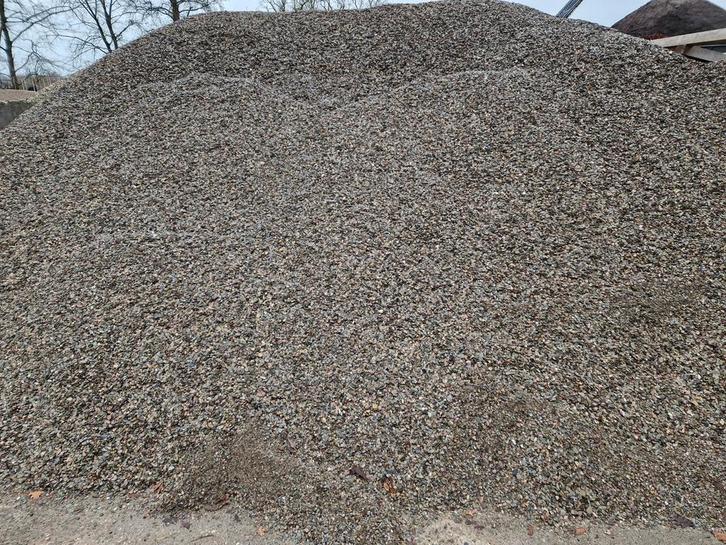 Flagcorn grind 5/25mm en Schelpen, Tuin en Terras, Grind, Keien en Split, Zo goed als nieuw, Grind, Overige materialen, Ophalen