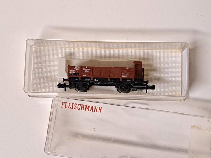Fleischmann goederenwagon, art. 8863, Hobby en Vrije tijd, Modeltreinen | N-Spoor, Zo goed als nieuw, Wagon, Gelijkstroom, Fleischmann