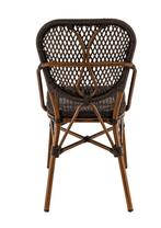 DAX terrasstoel | bamboe look | donkerbruin, Ophalen of Verzenden, Nieuw, Bruin, Vijf, Zes of meer stoelen