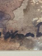 Jan Groenestein Ruiter bij maanlicht aquarel, Ophalen