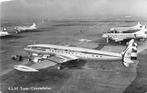 W427 Amsterdam Schiphol KLM Vliegtuig Flying Dutchman, Ophalen of Verzenden, 1940 tot 1960, Gelopen, Noord-Holland