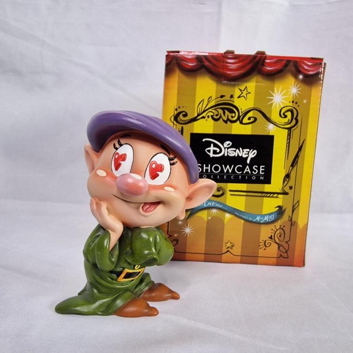 Miss Mindy Dopey Showcase Enesco 4058891 kerst Christmas, Verzamelen, Disney, Nieuw, Beeldje of Figuurtje, Sneeuwwitje of Doornroosje