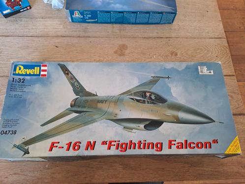 Revell F-16 N "Fighting Falcon" 1:32, Hobby en Vrije tijd, Modelbouw | Vliegtuigen en Helikopters, Gebruikt, Revell, Ophalen of Verzenden