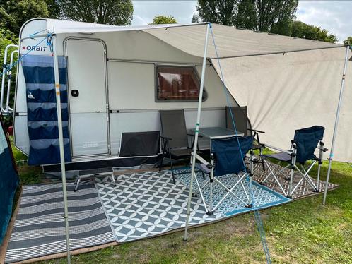 Kip Orbit caravan, Caravans en Kamperen, Caravans, Particulier, tot en met 3, 500 - 750 kg, Standaardzit, Kip, Lengtebed, 5 tot 6 meter