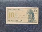 Indonesië 10 Sen 1964 unc, Ophalen of Verzenden, Zuidoost-Azië, Los biljet