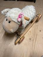 Schommel en loop schaap, Ophalen of Verzenden, Zo goed als nieuw, Auto, Met wieltjes