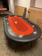 Pokertafel ONK Poker Rood 1 (2e Kans), Hobby en Vrije tijd, Gezelschapsspellen | Kaartspellen, Vijf spelers of meer, Ophalen, Gebruikt