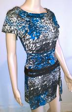 blauwe multicolor tuniek Lola & Liza S of 36, Verzenden, Nieuw, Maat 36 (S), Blauw