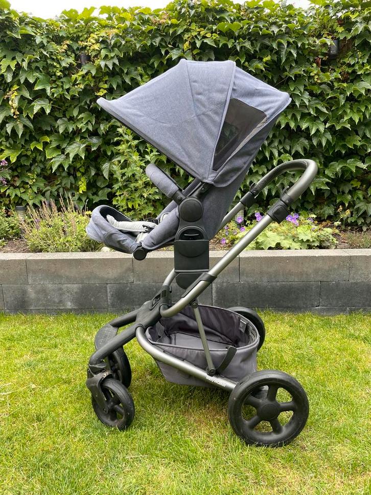 Easywalker Harvey Kinderwagen Shadow Blue, Kinderen en Baby's, Kinderwagens en Combinaties, Gebruikt, Combiwagen, Overige merken