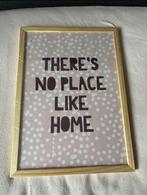 Nieuwe fotolijst - There's no place like home, Huis en Inrichting, Ophalen of Verzenden, Nieuw, Hout, Minder dan 50 cm