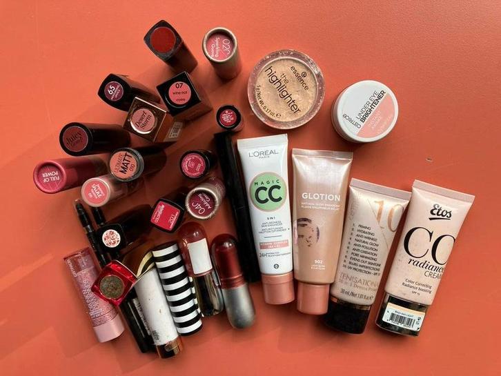 Leuke verzameling make-up, Sieraden, Tassen en Uiterlijk, Uiterlijk | Cosmetica en Make-up, Gebruikt, Make-up, Gehele gezicht