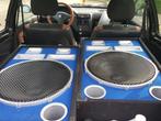 Twee rave land boksen 300w watt voor auto (totaal 600watt)t, Auto diversen, Autospeakers, Zo goed als nieuw, Ophalen