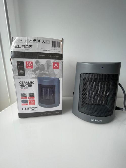 Ceramische Heater / ventilator 1500 watt z.g.a.n., Caravans en Kamperen, Kampeeraccessoires, Zo goed als nieuw, Ophalen