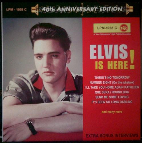 ELVIS PRESLEY ten inch elvis is here germany, Cd's en Dvd's, Vinyl | Overige Vinyl, Zo goed als nieuw, 10 inch, Ophalen of Verzenden