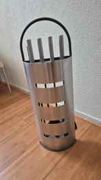 Openhaard set, Ophalen, Zo goed als nieuw, Vrijstaande haard, Houthaard