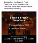 4 kaarten Suzan & Freek 23 mei 2026, Tickets en Kaartjes, Drie personen of meer