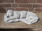 Poes betonnen beeld tuinbeeld beton kat, Tuin en Terras, Tuinbeelden, Ophalen of Verzenden, Nieuw
