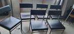 Leren vintage stoelen in prima staat!, Ophalen of Verzenden, Zo goed als nieuw, Twee