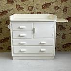 Toffe vintage jaren 50/60 commode babykamer kast met rekje, Ophalen, Gebruikt, 50 tot 70 cm, Onbekend
