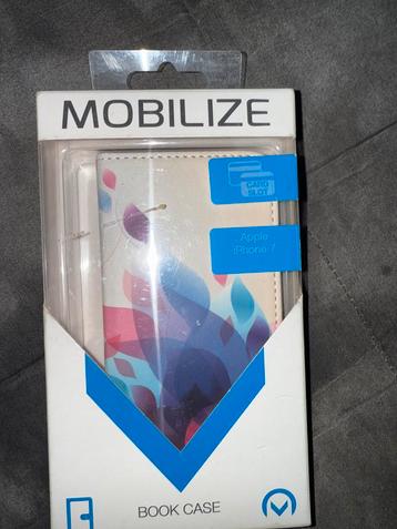 iPhone 7 Hoesje - Mobilize Fire Flower Bookcase beschikbaar voor biedingen