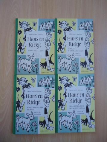 Hans en Riekje deel 1 t/m 4, Marchien Eising. jaren 50/60 beschikbaar voor biedingen