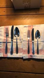 WMF groot en klein verzilverd bestek , parelrand, Antiek en Kunst, Ophalen of Verzenden