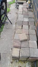 vierkante steentjes 15 bij 15 cm, Tuin en Terras, Overige typen, Beton, Gebruikt, Ophalen