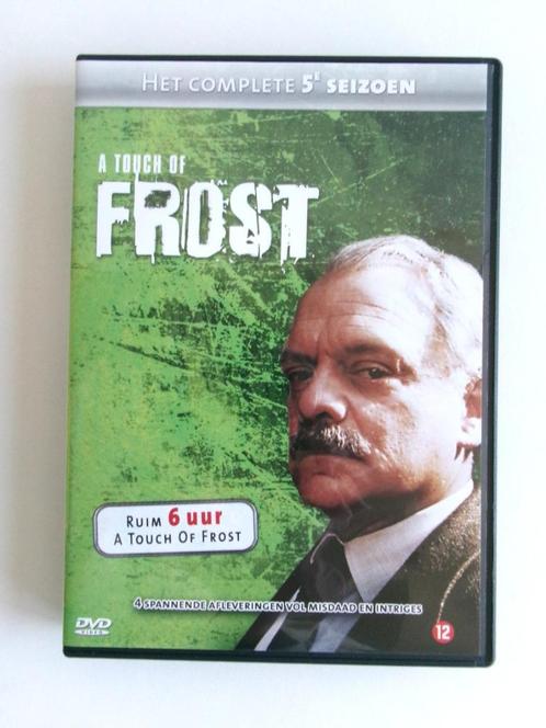 4 Disc DVD - A Touch Of Frost Seizoen 5, Cd's en Dvd's, Dvd's | Thrillers en Misdaad, Zo goed als nieuw, Detective en Krimi, Vanaf 12 jaar