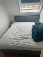 Ikea tweepersoonsbed met nieuwe topper, Huis en Inrichting, Ophalen, Zo goed als nieuw, Tweepersoons, 200 cm