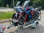 Motor Trailer / Aanhanger Te Huur / Verhuur 1 t/m 3 Motoren, Aanhangwagen