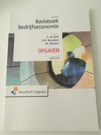Basisboek bedrijfseconomie opgaven druk 9, Boeken, Ophalen of Verzenden, Zo goed als nieuw