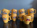 9 de enige echte chocomel bekers, Huis en Inrichting, Keuken | Servies, Ophalen of Verzenden, Zo goed als nieuw, Overige stijlen
