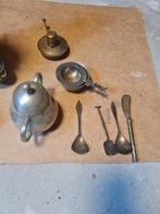 Oude Tinnen Theeset - Compleet, Antiek en Kunst, Ophalen