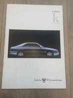 Lancia Kappa Coupe autofolder 1999 brochure, Boeken, Ophalen of Verzenden, Gelezen, Overige merken