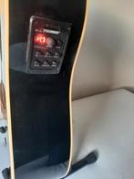 Richwood linkshandige semi-akoestische western met nwe hoes, Ophalen, Zo goed als nieuw, Western- of Steelstringgitaar, Met (piezo-)element