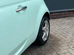 Fiat 500 1.0 Hybrid Pop *airco *cruise *lichtmet. *17.750 km, Voorwielaandrijving, Stof, Zwart, 4 stoelen