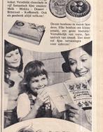 Retro reclame 1961 Droste chocolade Culinaire Capriolen, Verzamelen, Retro, Ophalen of Verzenden