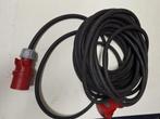 25 meter verlengkabel 400 Volt 32 Ampere zgan, Verzenden, Zo goed als nieuw, Kabel of Snoer