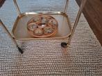 Vintage Kaymet theekar/serveertafel, Huis en Inrichting, Woonaccessoires | Krantenbakken en Lectuurbakken, Ophalen