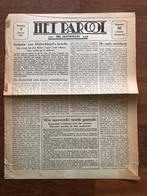 09-01-1945 Ondergrondse krant Het Parool, 4 pag., Ophalen of Verzenden, Overige onderwerpen, Tweede Wereldoorlog, Gelezen