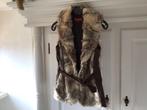 Bont Gilet met Suede Details - Maat M, Ophalen of Verzenden, Gedragen, Maat 38/40 (M), Bruin
