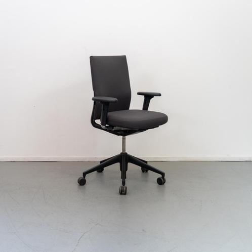 4 Vitra ID soft bureaustoel Zwart Antonio Citterio, Huis en Inrichting, Bureaustoelen, Zo goed als nieuw, Bureaustoel, Zwart, Ergonomisch