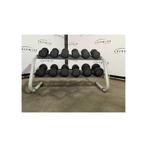 Technogym dumbell set | rek | Kracht, Sport en Fitness, Overige typen, Gebruikt, Rug, Ophalen