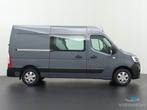 Renault Master T35 2.3 dCi L2H2 180 pk Dubbele Cabine, Te koop, Zilver of Grijs, 2298 cc, 14 km/l