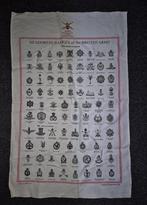 UK Capbadges op doek, Verzenden, Landmacht, Engeland, Kunstobject