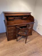 Te koop prachtig eiken secretaire, Huis en Inrichting, Kasten | Secretaires, Ophalen, Gebruikt, Donker eiken